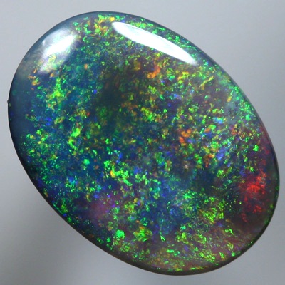 SOLID BLACK OPAL Constant colour, Pinfire pattern SEE VIDEO
